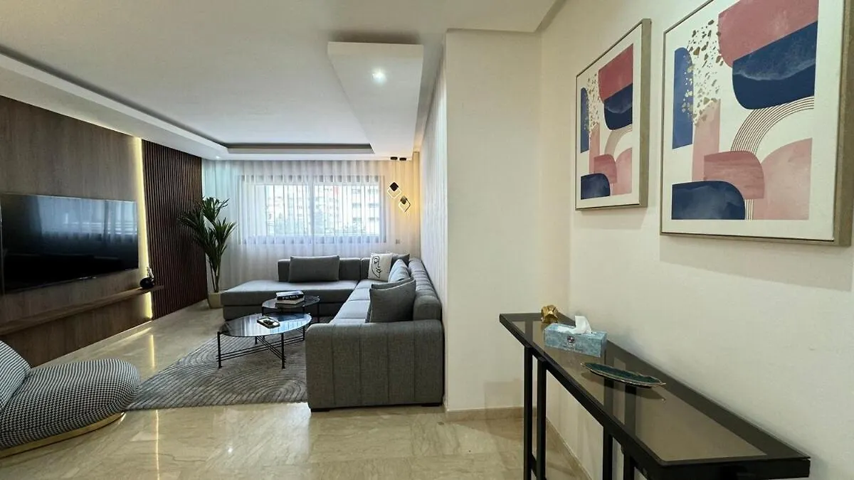 Apartment Dreamy 3Br With Terrace -Appartali Luxury Platform Casablanca