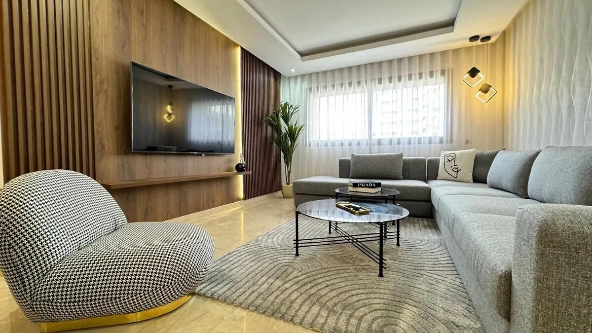 Apartment Dreamy 3Br With Terrace -Appartali Luxury Platform Casablanca